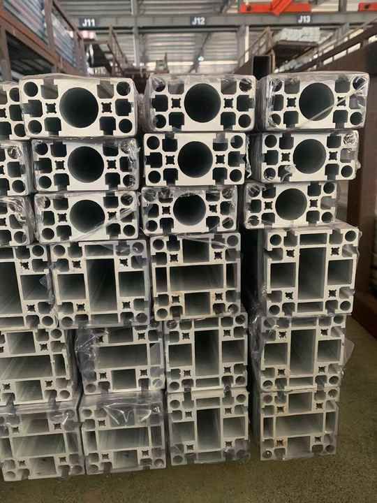 Aluminium tube aluminium profiles  tubes T slot profile 40x40 45x45 40x80 45x90 90x90 90x180 powder coating anodizing