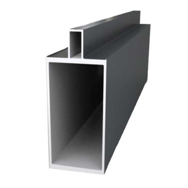 aluminium profile curtain wall profiles PVDF powder coating