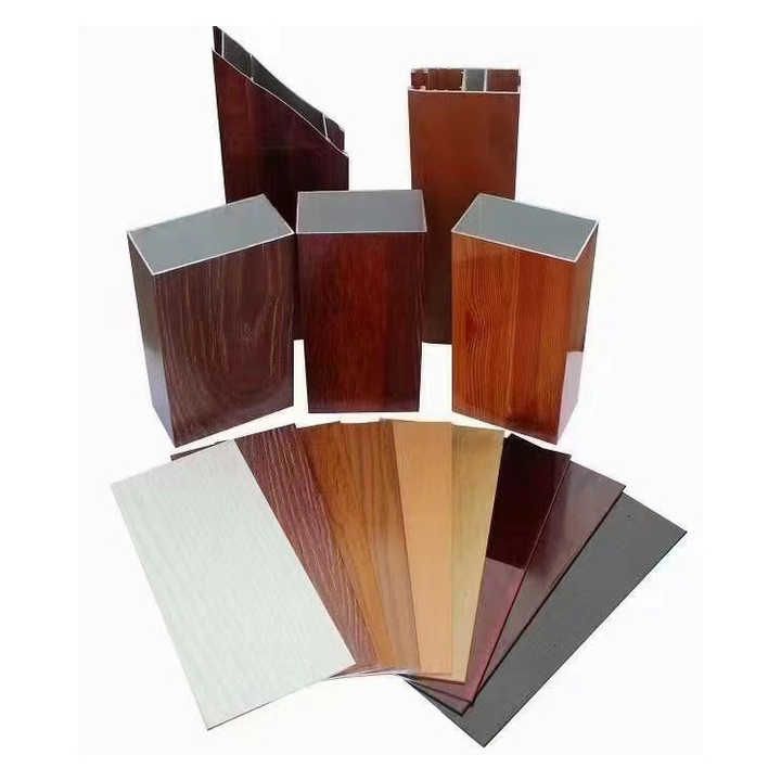 aluminium window profile aluminium frame powder coating silver anodized