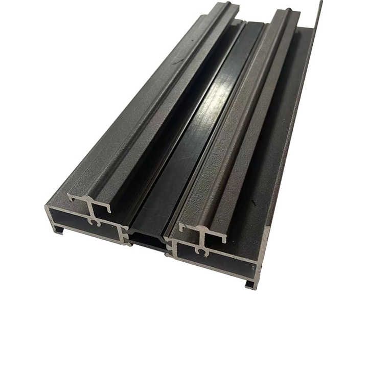 different anodizing color aluminium profiles of windows and doors