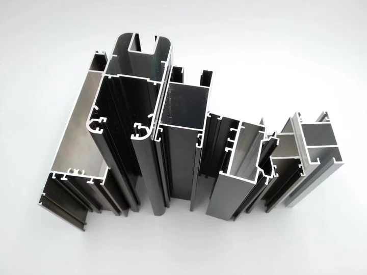 aluminium square tube profile aluminium frame aluminum tubes champagne anodize black anodized