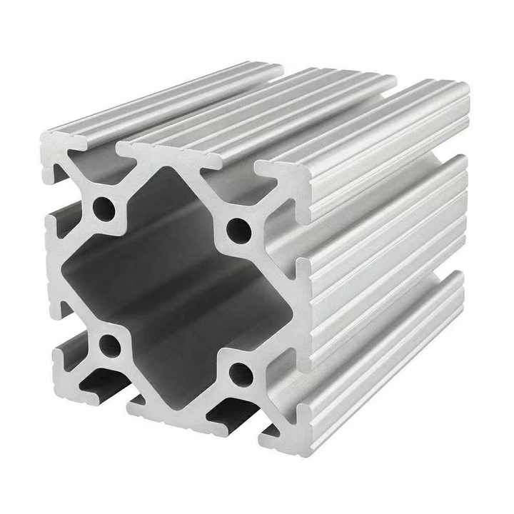 Aluminium tube pipe aluminium profiles T slot profile 40x80 45x90 90x90 90x180 45x45 40x40 tubes pipes