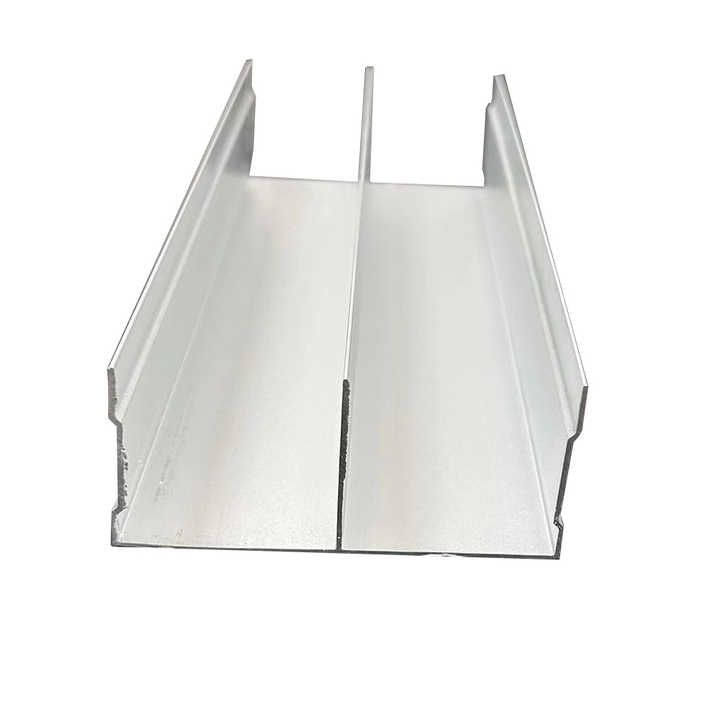 aluminium window and door profiles silver anodized mat sand blasting aluminum kitchen profile