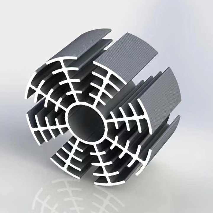 Aluminium heatsink profile industry profiles aluminum heatsink extrusion profile