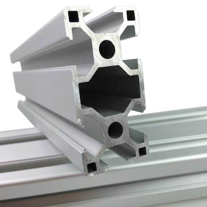 Aluminium tube aluminium profiles  tubes T slot profile 40x40 45x45 40x80 45x90 90x90 90x180 powder coating anodizing