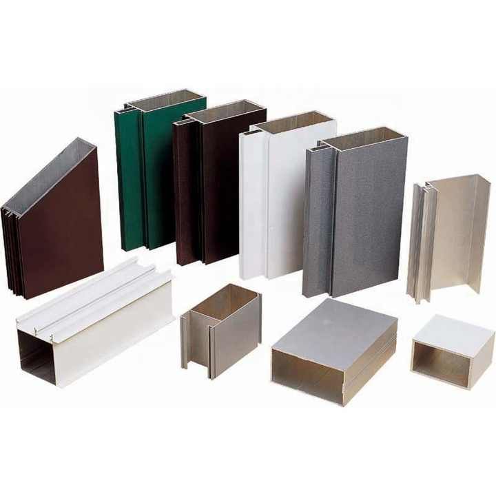 Shengxin extruded  frame powder coated aluminium profile powder coating aluminium profiles for window and door