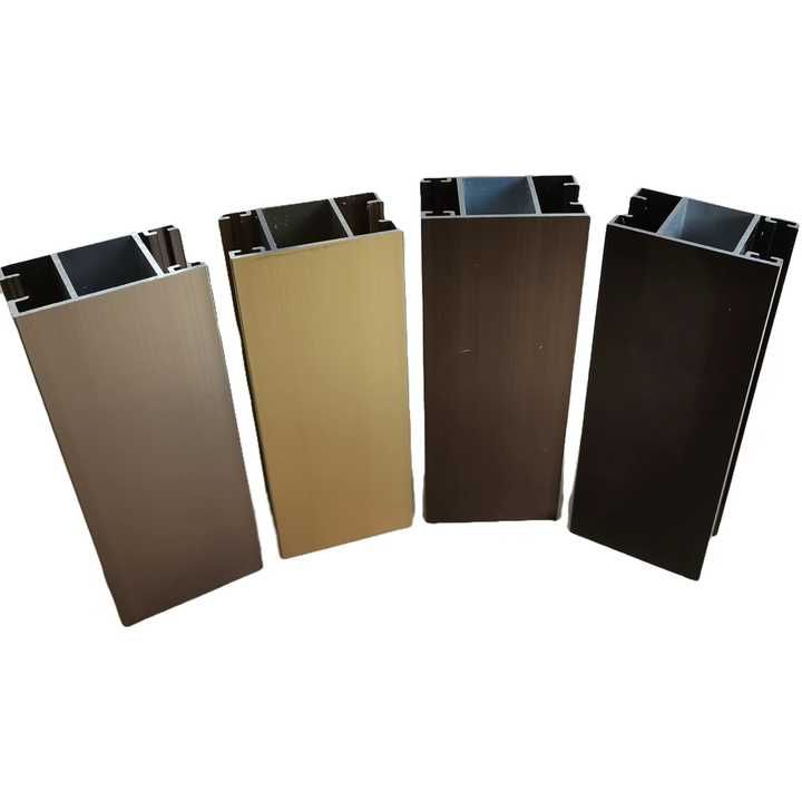 Shengxin electrophoretic champagne colored extruded aluminum profiles