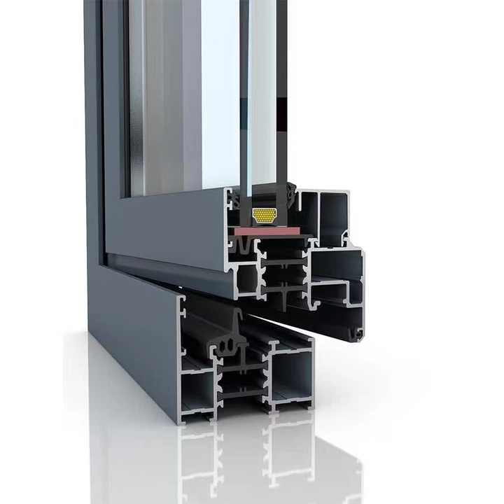 China manufacturers of  powder coated aluminium windows and doors