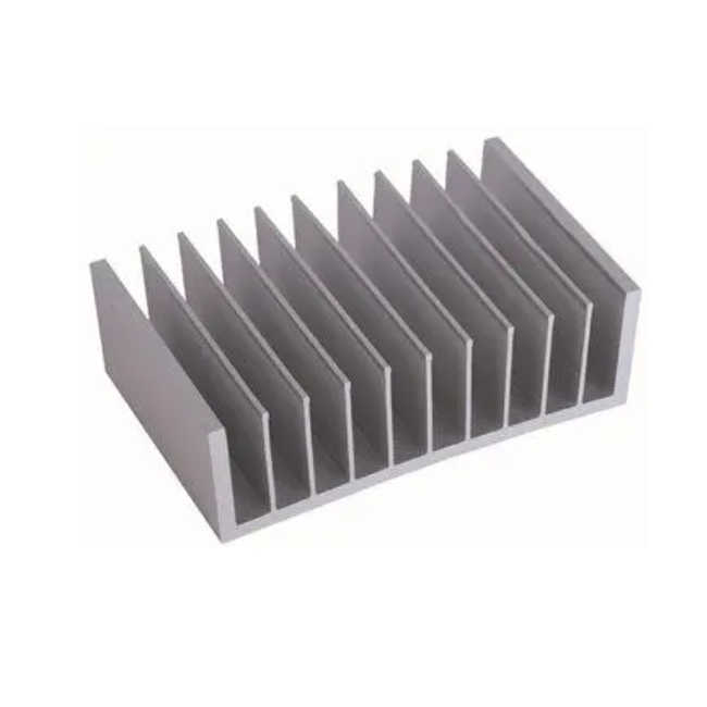 Aluminium heatsink profile extrusion industry profiles aluminum heatsink aluminium extrusion section OEM anodized