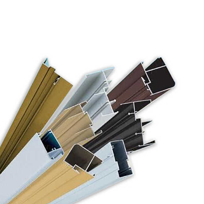 aluminium sliding window profile aluminum casement window profile door profile wood color wooden transfer